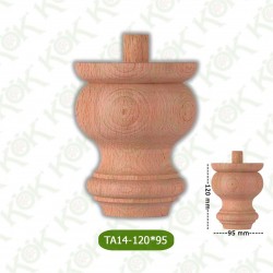 TA14-120-95 Мебелно краче /струговано/