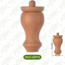 TA14-150-75 Мебелно краче /струговано/