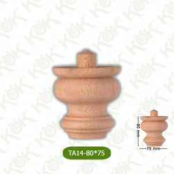 TA14-80-75 Мебелно краче /струговано/