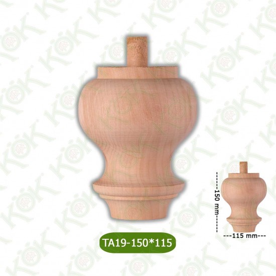 TA19-150-115 Мебелно краче /струговано/