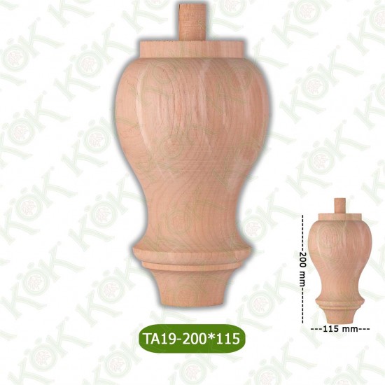 TA19-200-115 Мебелно краче /струговано/