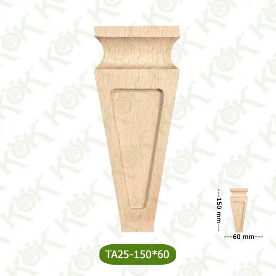TA25-150-60 Мебелно краче /струговано/