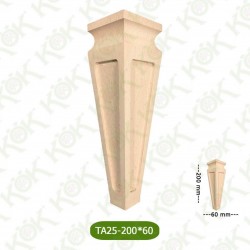 TA25-200-60 Мебелно краче /струговано/