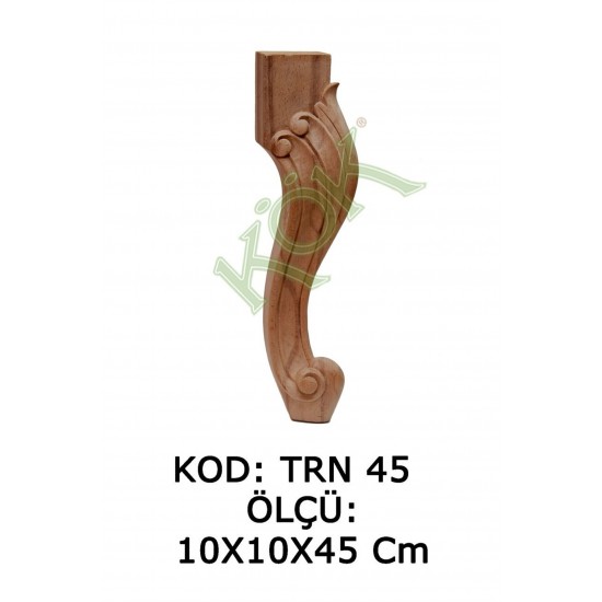 TRN-45 Резбован дървен крак