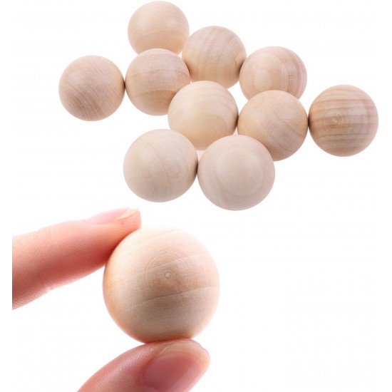 Дървена кръгла топка 20 мм