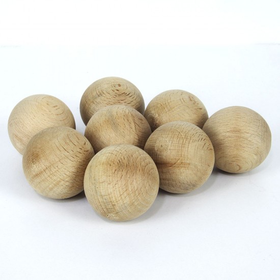 Дървена кръгла топка 25 мм