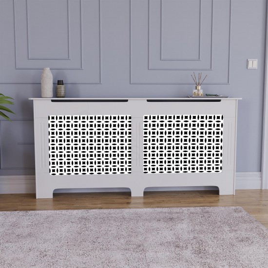 Мдф решетка 3мм Далас 70*170см Бял