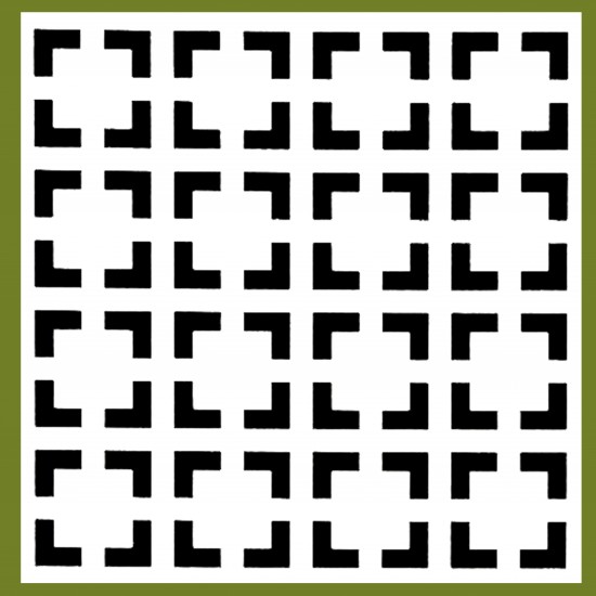 Мдф решетка 3мм Лондон 70*170см Бял