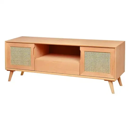 Ретро плетена стойка за телевизор, 160 см