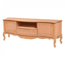 Златна резбована стойка за телевизор