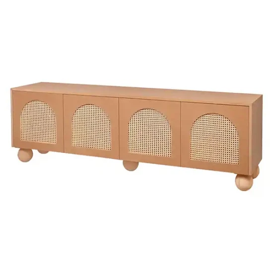 Куполна стойка за телевизор от ракита