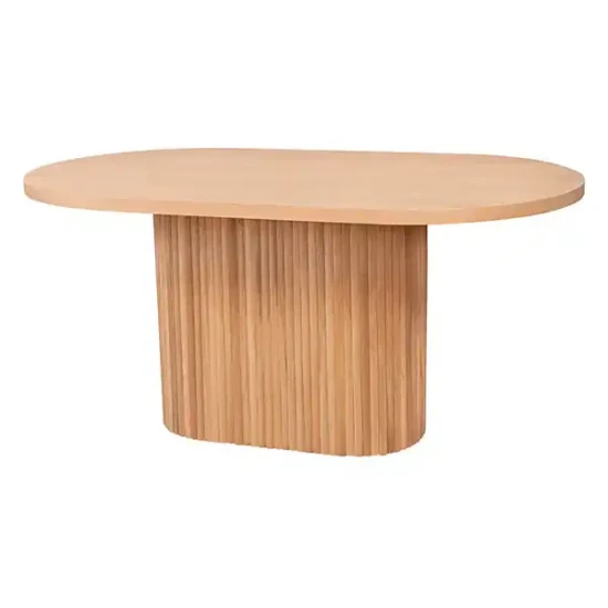 Овална маса от кадифе, 160 см