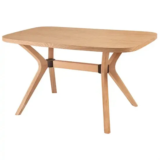 Плетена дъбова маса 140 см