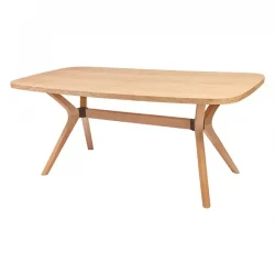 Плетена дъбова маса 160 см