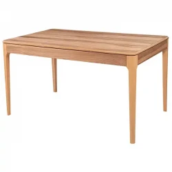 Маса от орех с мека тапицерия, 140 см