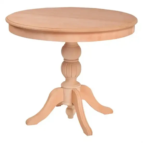 Кръгла фиксирана маса за баща 80 см