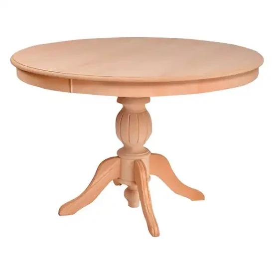 Кръгла фиксирана маса за баща 120 см