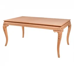 Разтегателна маса Hilal Rustic Carved 170 см