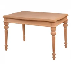 Антична разтегателна маса 120 см