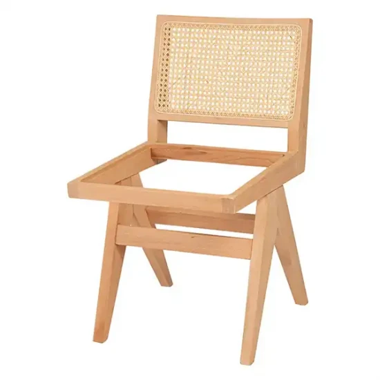 Дамски плетен стол без подлакътници