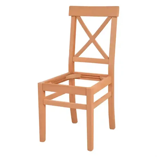 Кръстосано тапициран стол