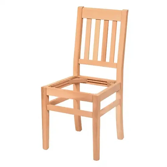 Тапициран стол с летви