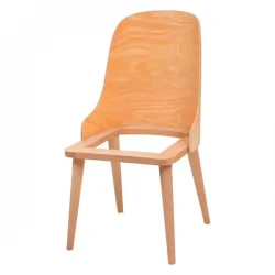 Ретро стол с емблема на крака