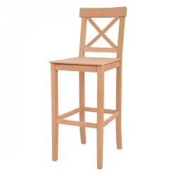 Бар стол с кръстосани крака