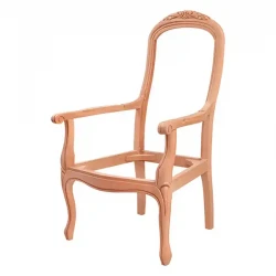 Английско резбовано кресло