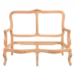 Италиански резбован двуместен диван