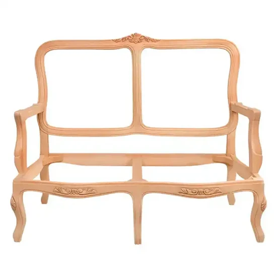 Италиански резбован двуместен диван