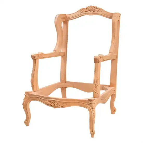 Кралски резбован фотьойл