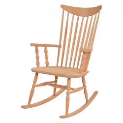 Шарен люлеещ се стол