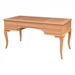 Кожено бюро в рустик стил, 160 см