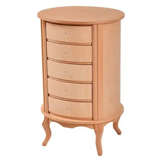 Овален скрин с пет чекмеджета