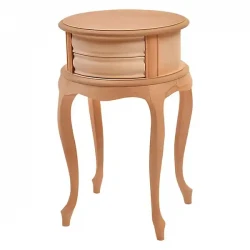 Луксозен кръгъл скрин с две чекмеджета