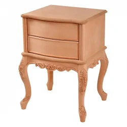 Извито резбовано нощно шкафче