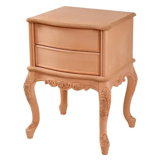 Извито резбовано нощно шкафче