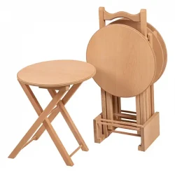 Кръгла странична маса за чанти