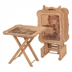 Илюстрирана странична маса с тема басейн