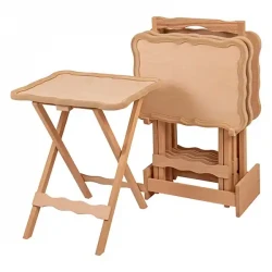 Голяма странична масичка с чанта във формата на басейн