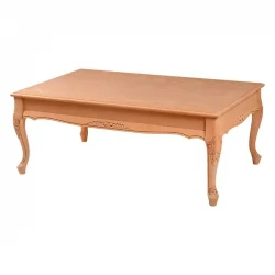 Масичка за кафе с резба Магнолия