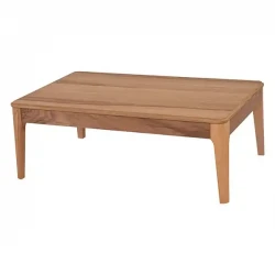 Мека масичка за кафе, орех