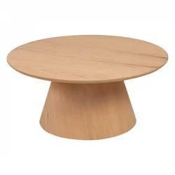 Кръгла масичка за кафе Осло, дъб