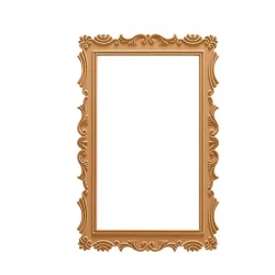 Правоъгълно огледало Lale 90 см