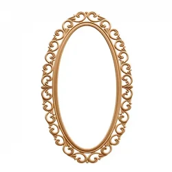 Овално огледало Lilyum 140 см