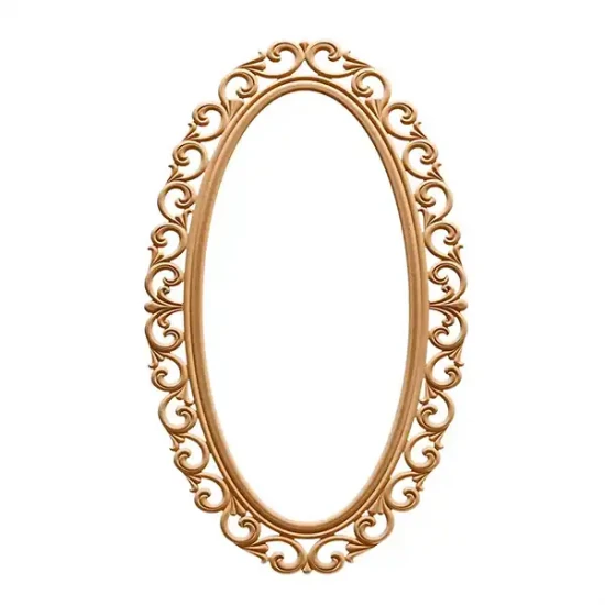 Овално огледало Lilyum 140 см