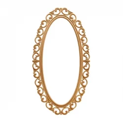 Овално огледало Lilyum 160 см