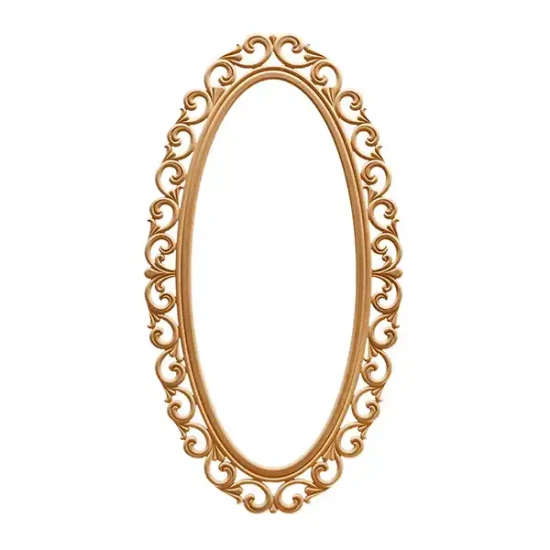 Овално огледало Lilyum 160 см