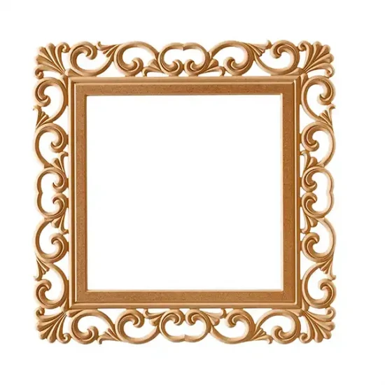 Огледало Lilyum 80 см квадратно